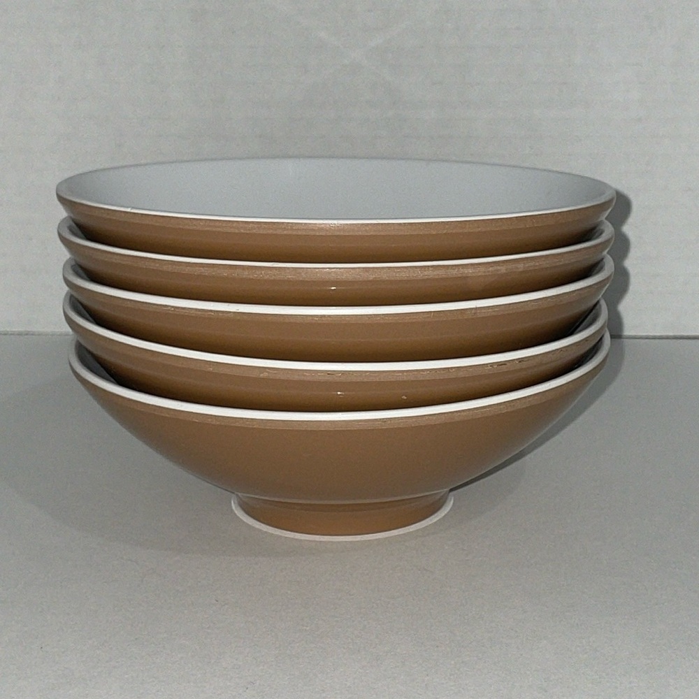 Melmac by Maplex 5 Bowls Vintage Toronto Canada Melamine